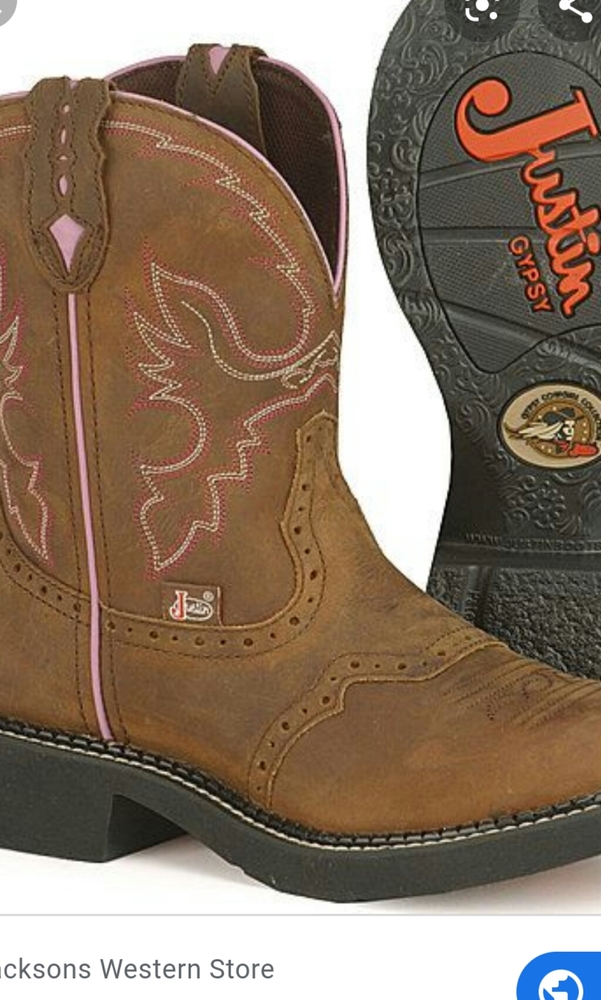 Women's Justin western boots size 6.5